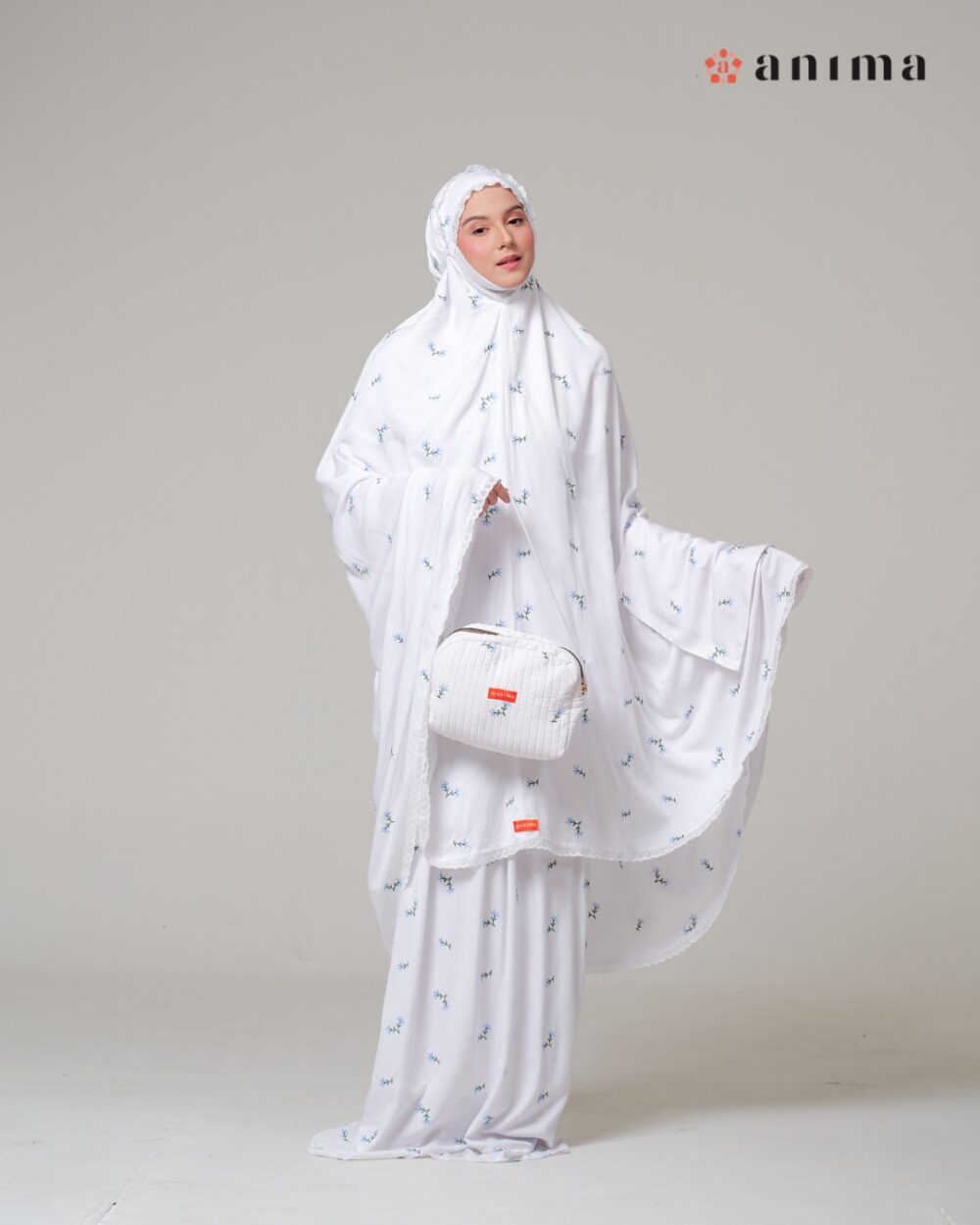 Mukena Jannah Series Vol 01 Blue - Gambar 3