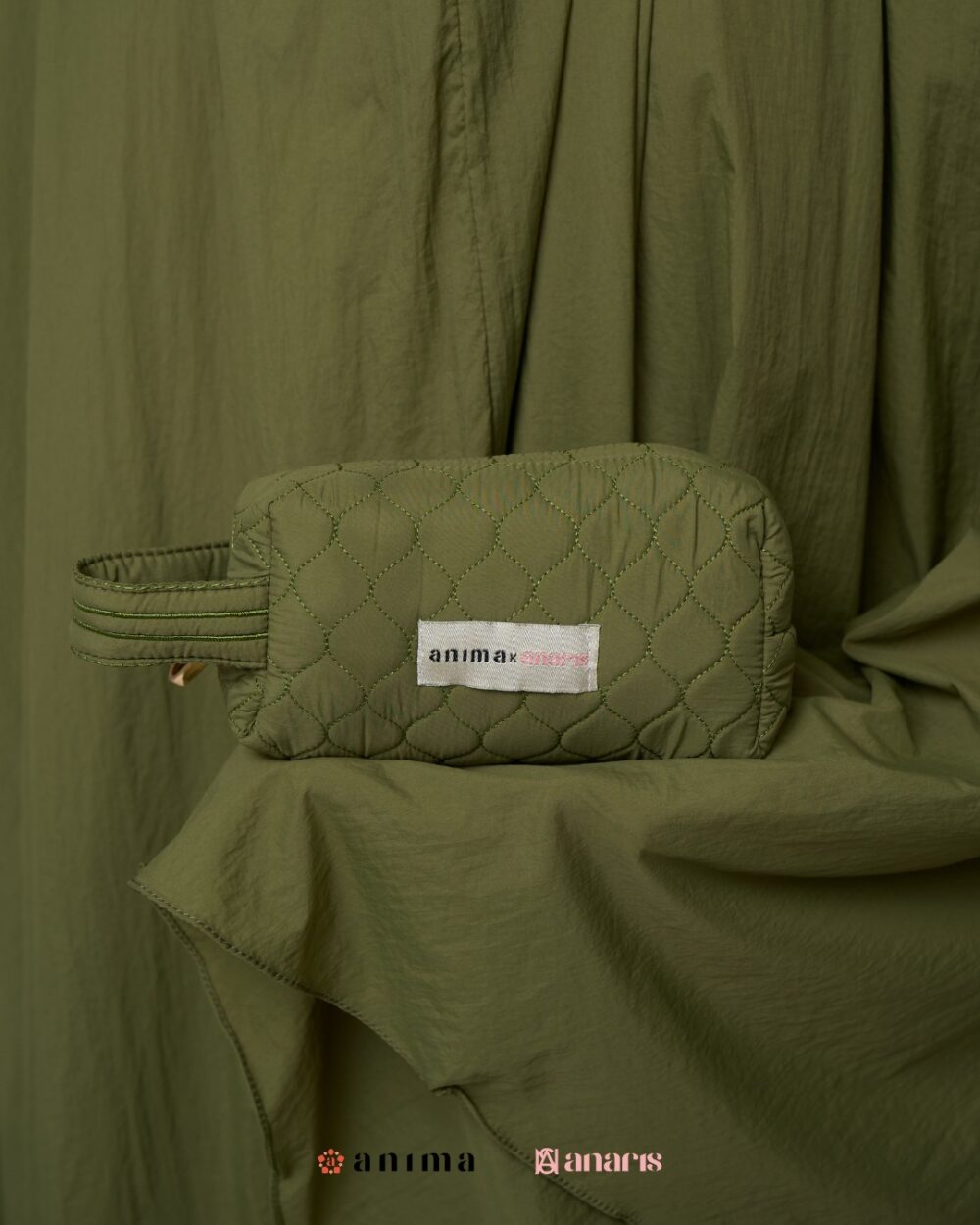 Mukena 2in1 Travela Series 02 Olive - Gambar 6