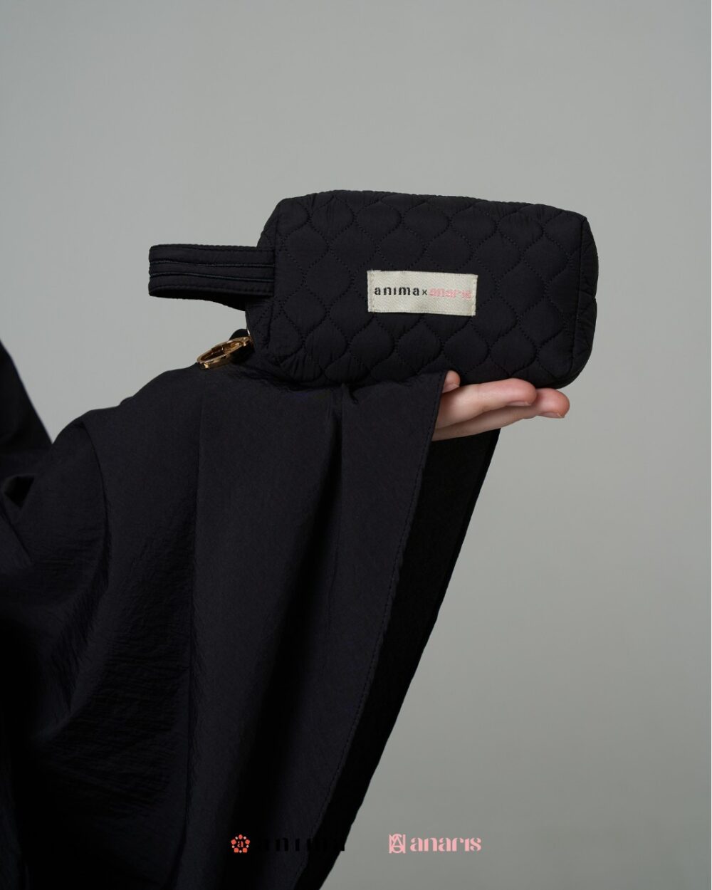Mukena 2in1 Travela Series 02 Black - Gambar 6