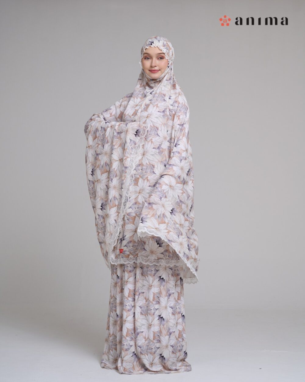 Mukena Lyndie Series Mocca - Gambar 3