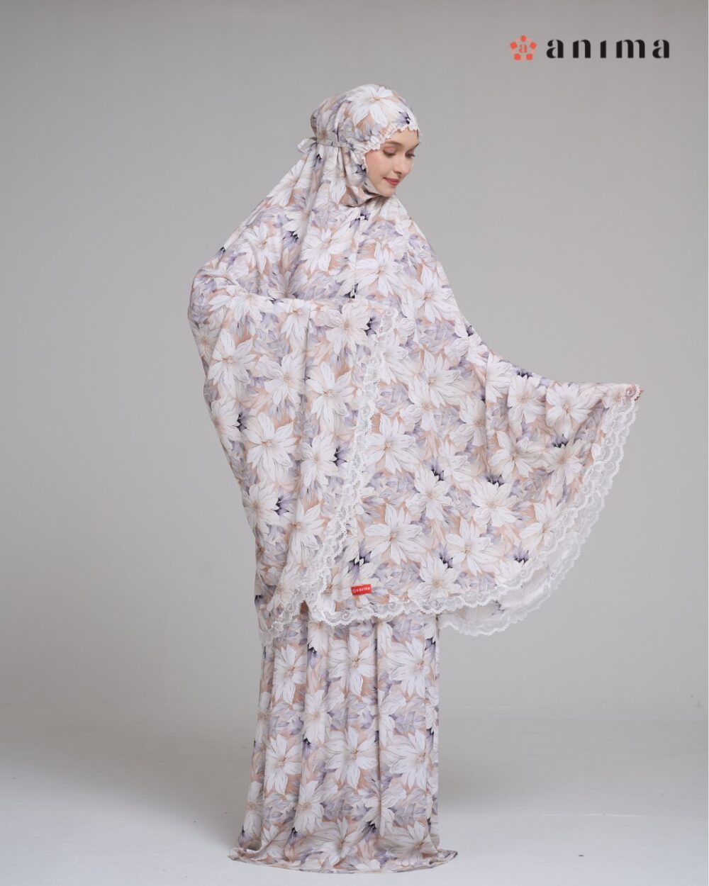 Mukena Lyndie Series Mocca - Gambar 2