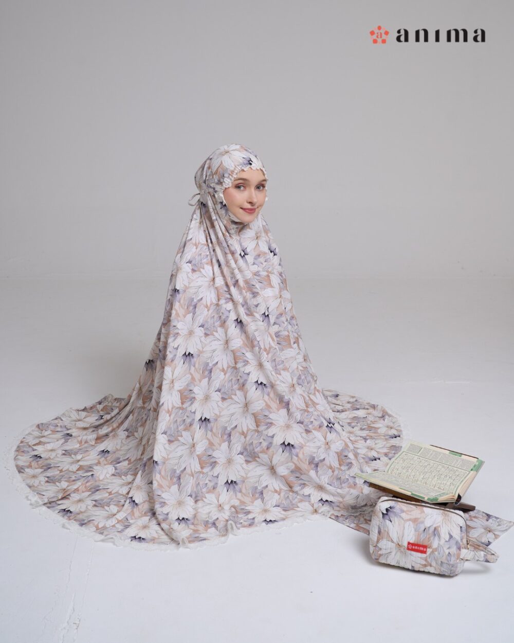 Mukena Lyndie Series Mocca - Gambar 6