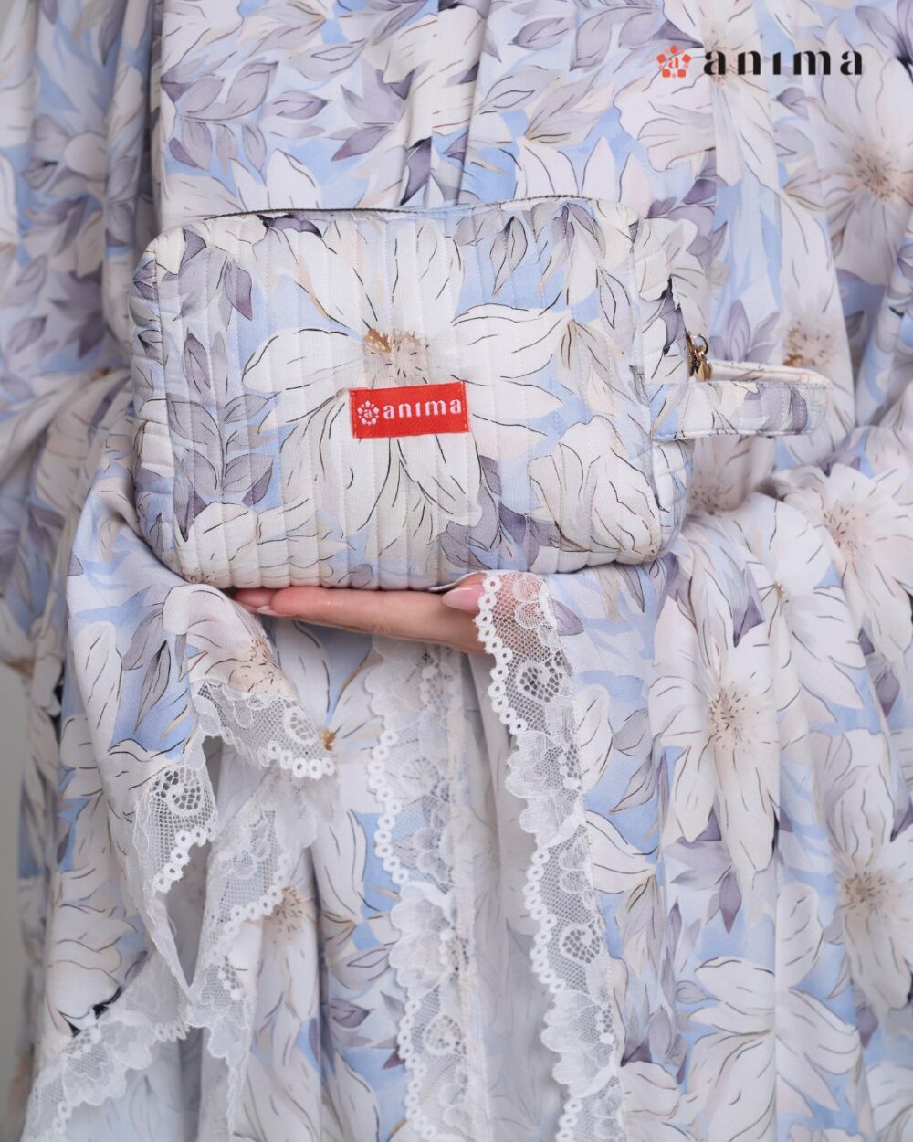 Mukena Lyndie Series Baby Blue - Gambar 6