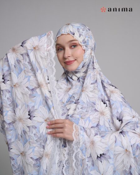 Mukena Lyndie Series Baby Blue