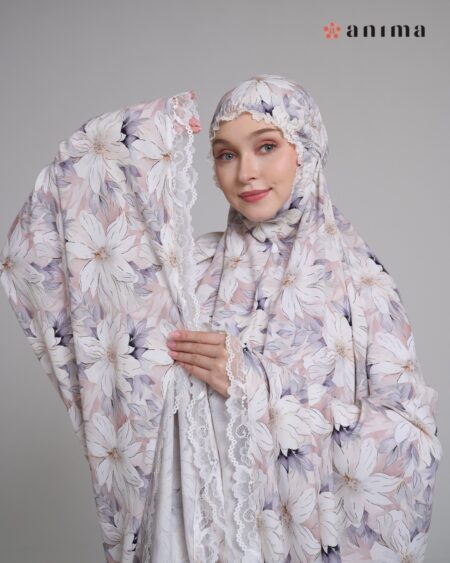 Mukena Lyndie Series Blush Pink