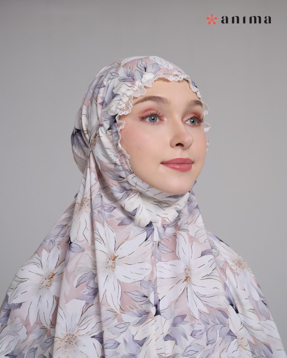 Mukena Lyndie Series Blush Pink - Gambar 5