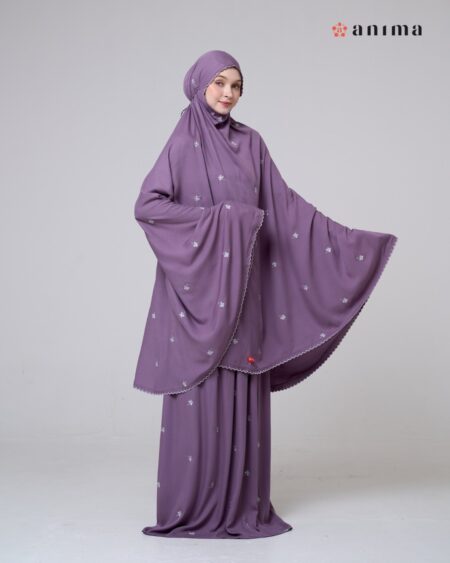 Mukena Hayya Series Royal Purple
