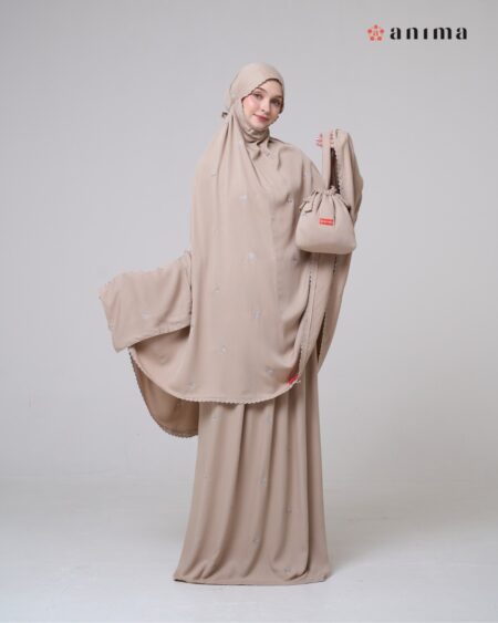 Mukena Hayya Series Latte