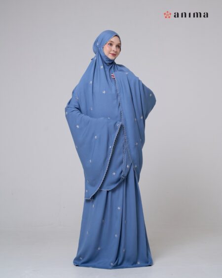 Mukena Hayya Series Classic Blue