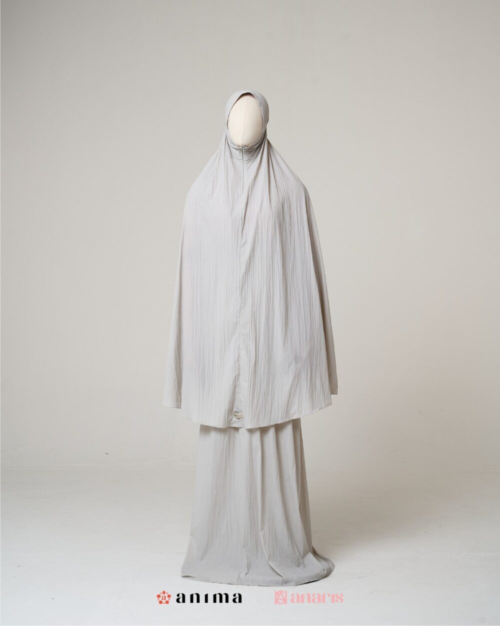 Mukena 2in1 Travela Series 03 Oat - Gambar 2