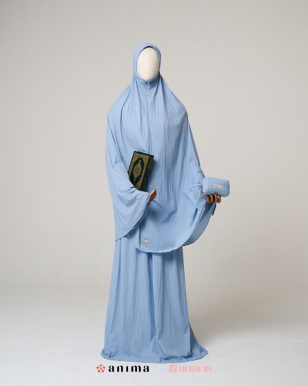 Mukena 2in1 Travela Series 03 Sky Blue