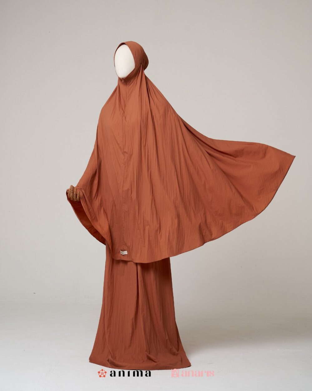 Mukena 2in1 Travela Series 03 Brick - Gambar 5