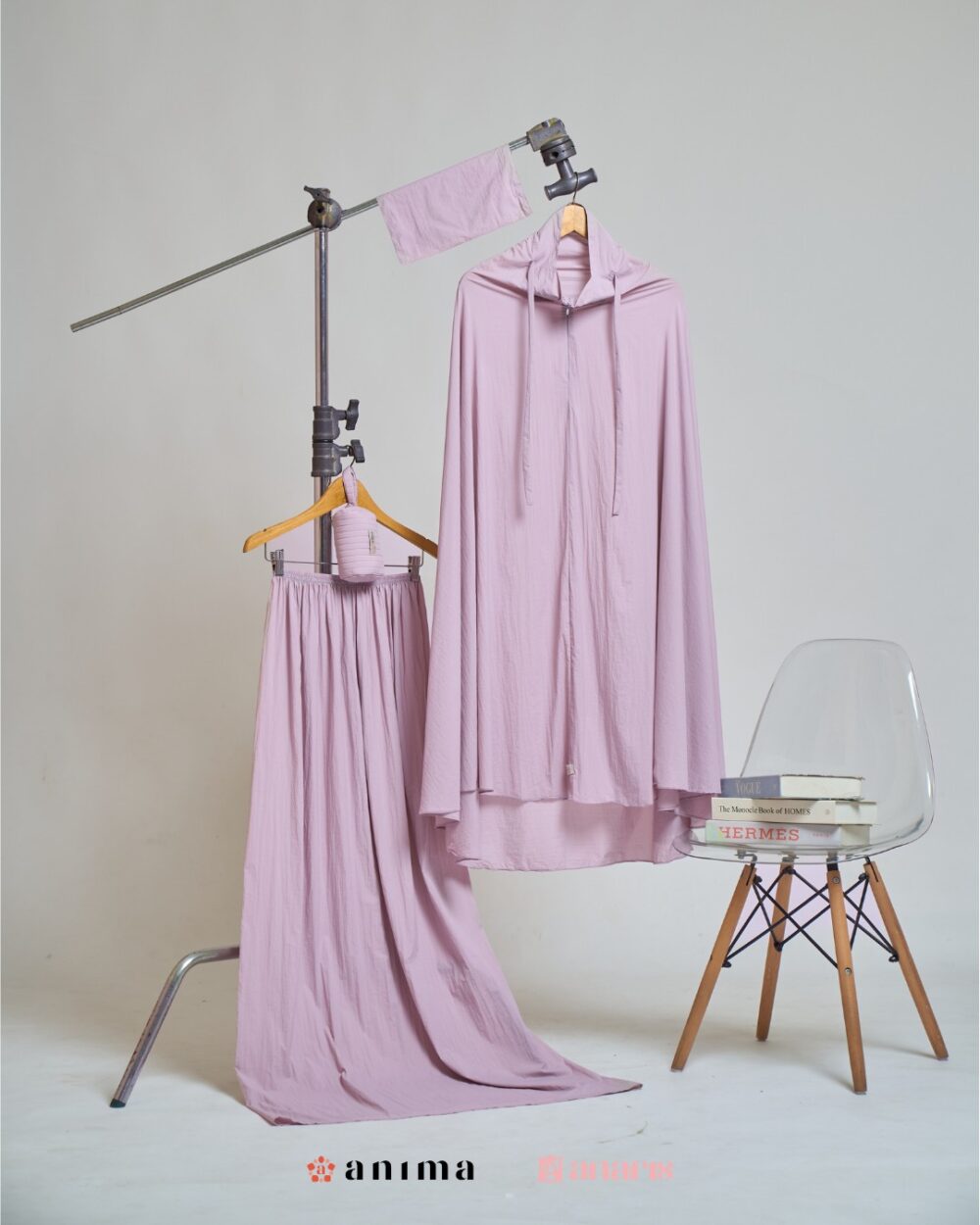Mukena 2in1 Travela Series 03 Light Purple