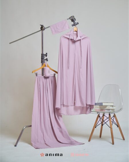 Mukena 2in1 Travela Series 03 Light Purple
