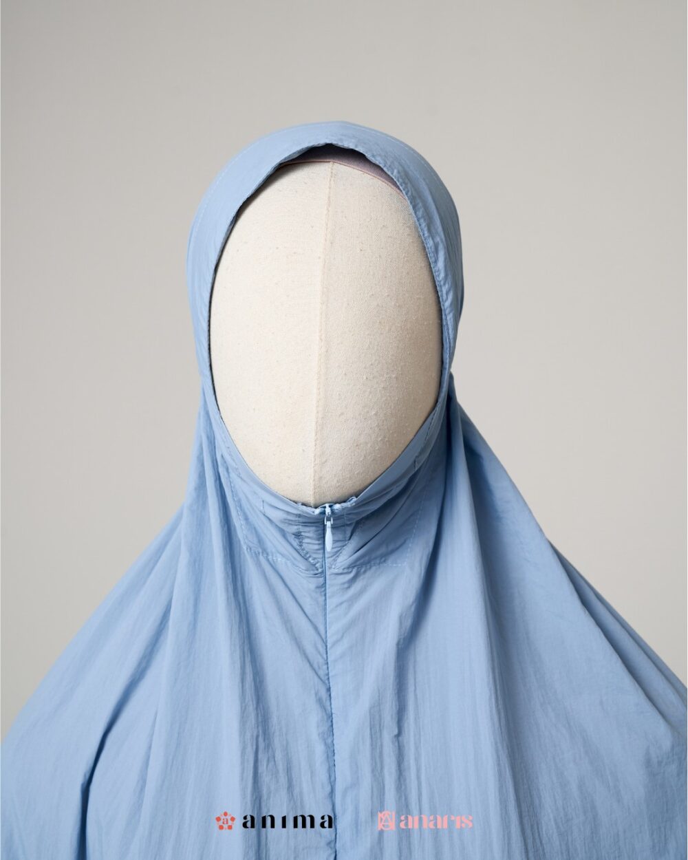 Mukena 2in1 Travela Series 03 Sky Blue - Gambar 5